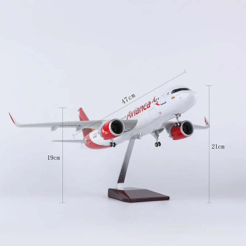A320 Neo Avianca - Scale 1/80 - 47cm - 18,5 in - Airplane Model - Image 7