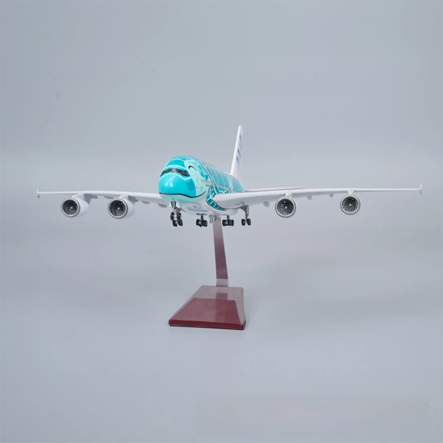 A380 ANA Japan GREEN TURTLE - SCALE 1/160 - 47CM - 18,5 IN - AIRPLANE MODEL - Image 6