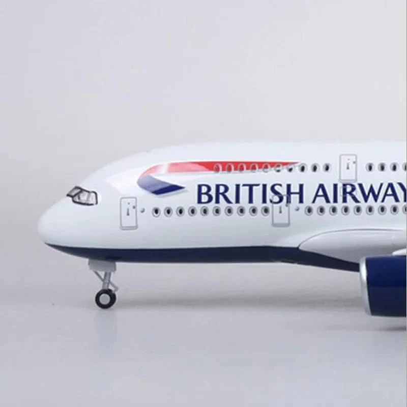 A380 British - Scale 1/160 - 47CM - 18,5 in - Airplane Model - Image 4