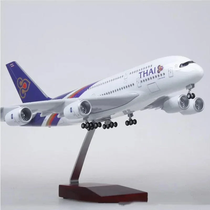 A380 Thai Airways - Scale 1/160 - 47CM - 18,5 in - Airplane Model - Image 5