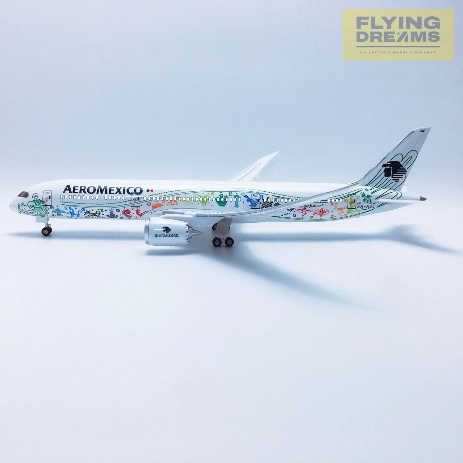 Boeing 787-9 Aeroméxico "Quetzalcóatl" – Scale 1:130 (43 cm / 16.9 in) - Image 4