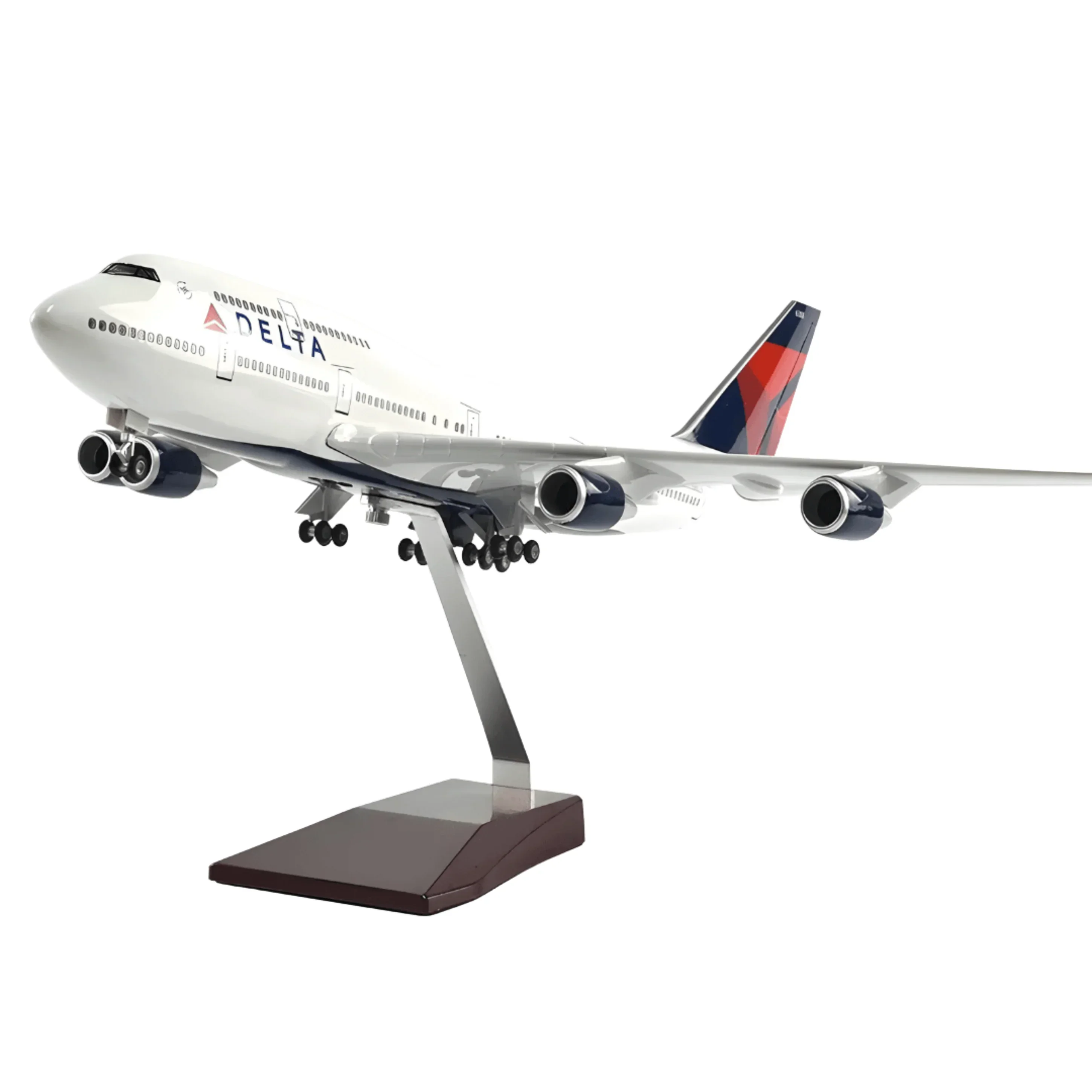 Boeing 747 Delta 1:150 – 47 cm / 18.5 in – LED Lights - Image 14
