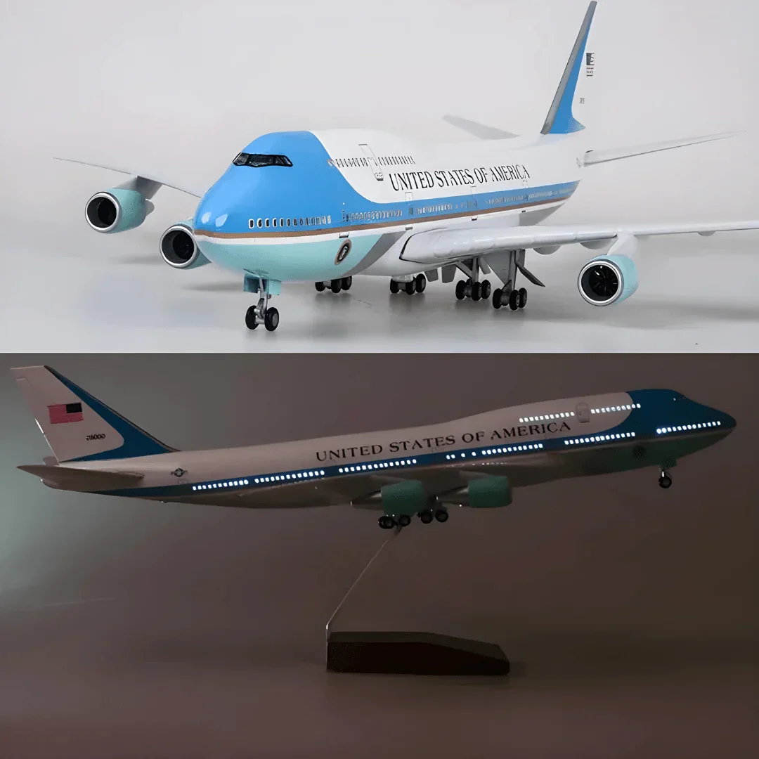 Boeing 747 Air Force One 1:150 – 47 cm / 18.5 in – LED Lights - Image 14