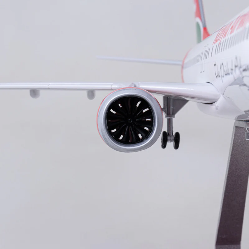 B737-700 KENYA AIRWAYS - SCALE 1/80 - 47CM - 18.5 IN - AIRPLANE MODEL - Image 4