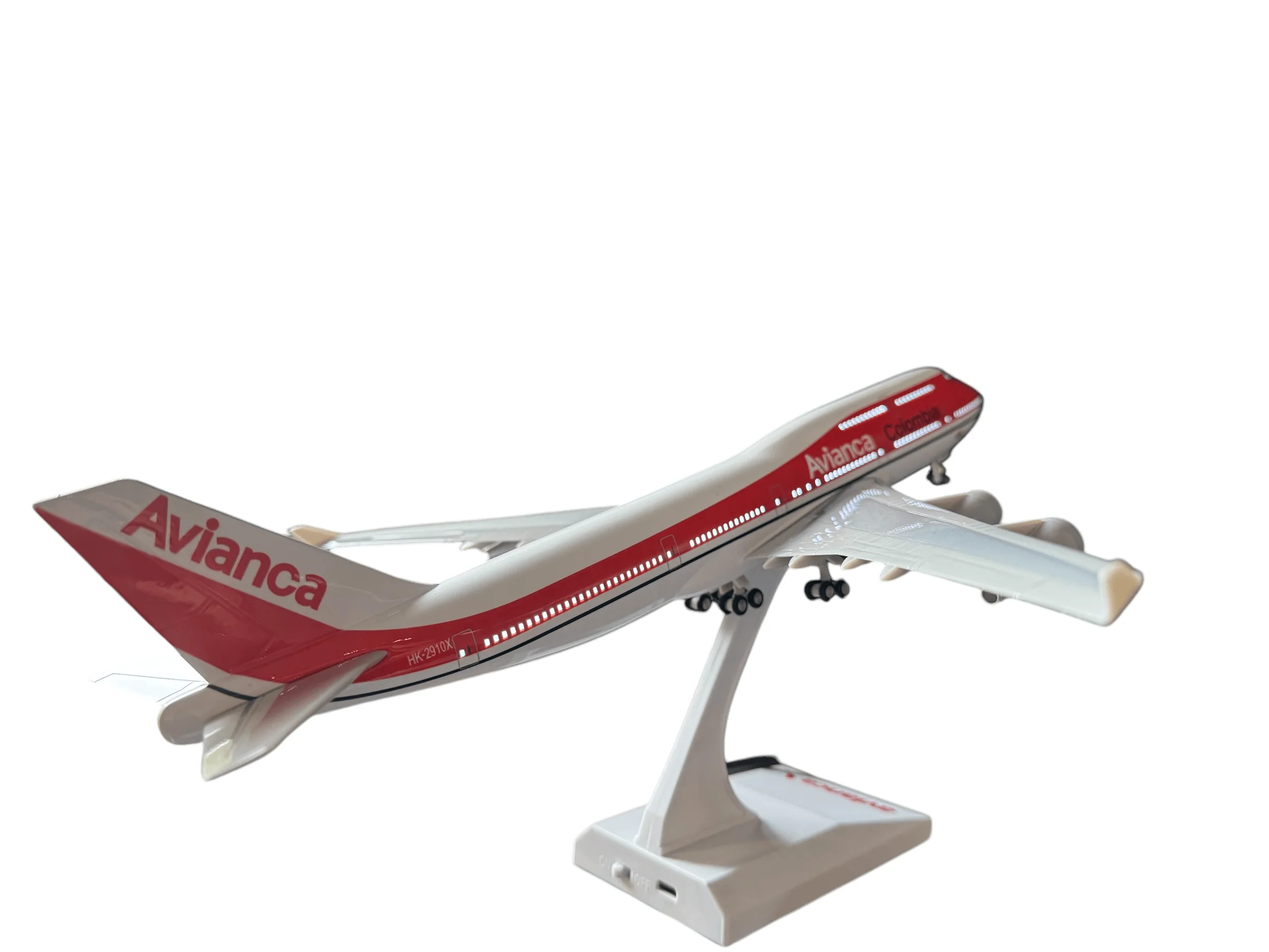 B747 AVIANCA - 30cm - 11.8in - LED & Sound - Airplane Model - Image 5