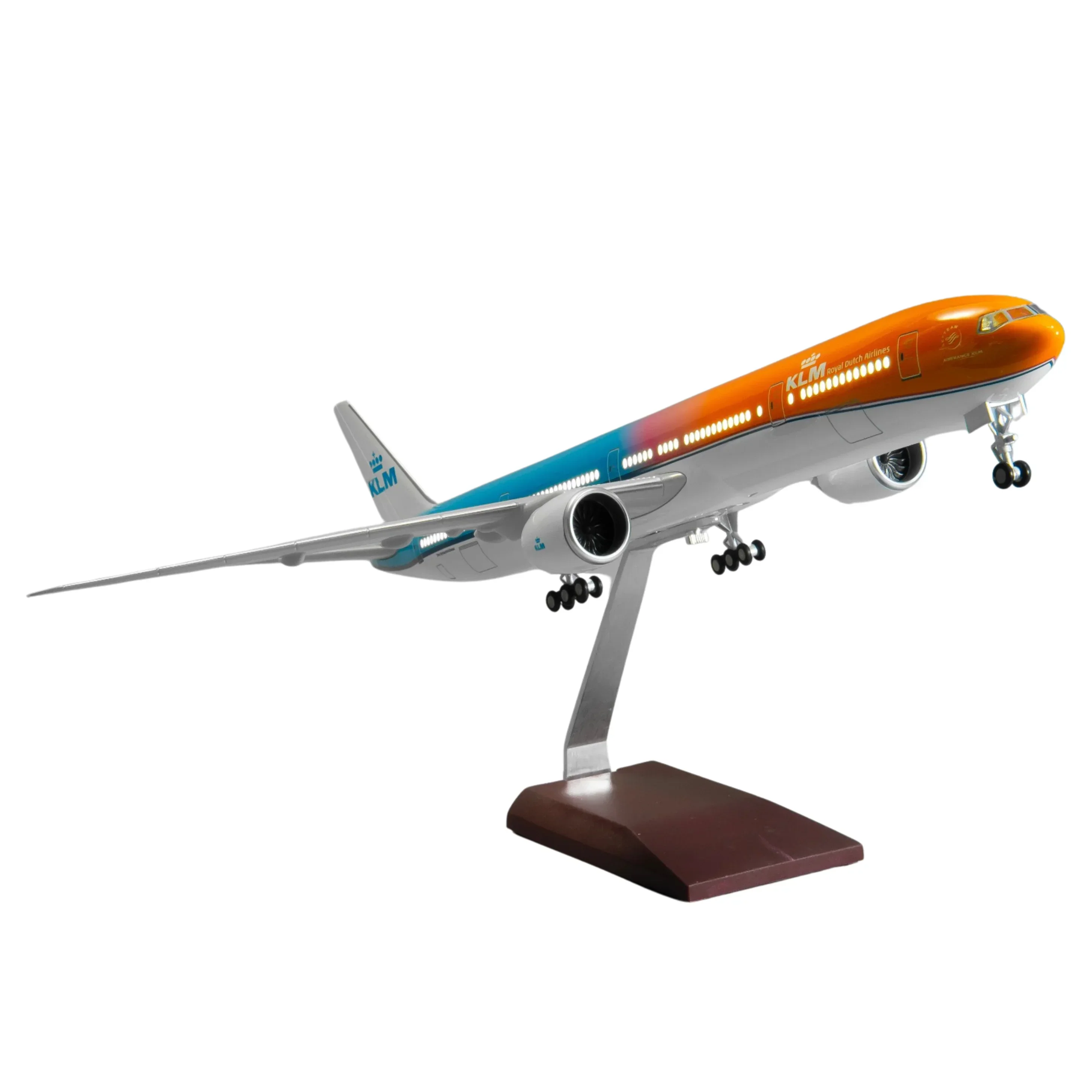 B777  KLM - ORANGE PRIDE - Scale 1/157 - 47cm - 18.5 in - Airplane Model - Image 12