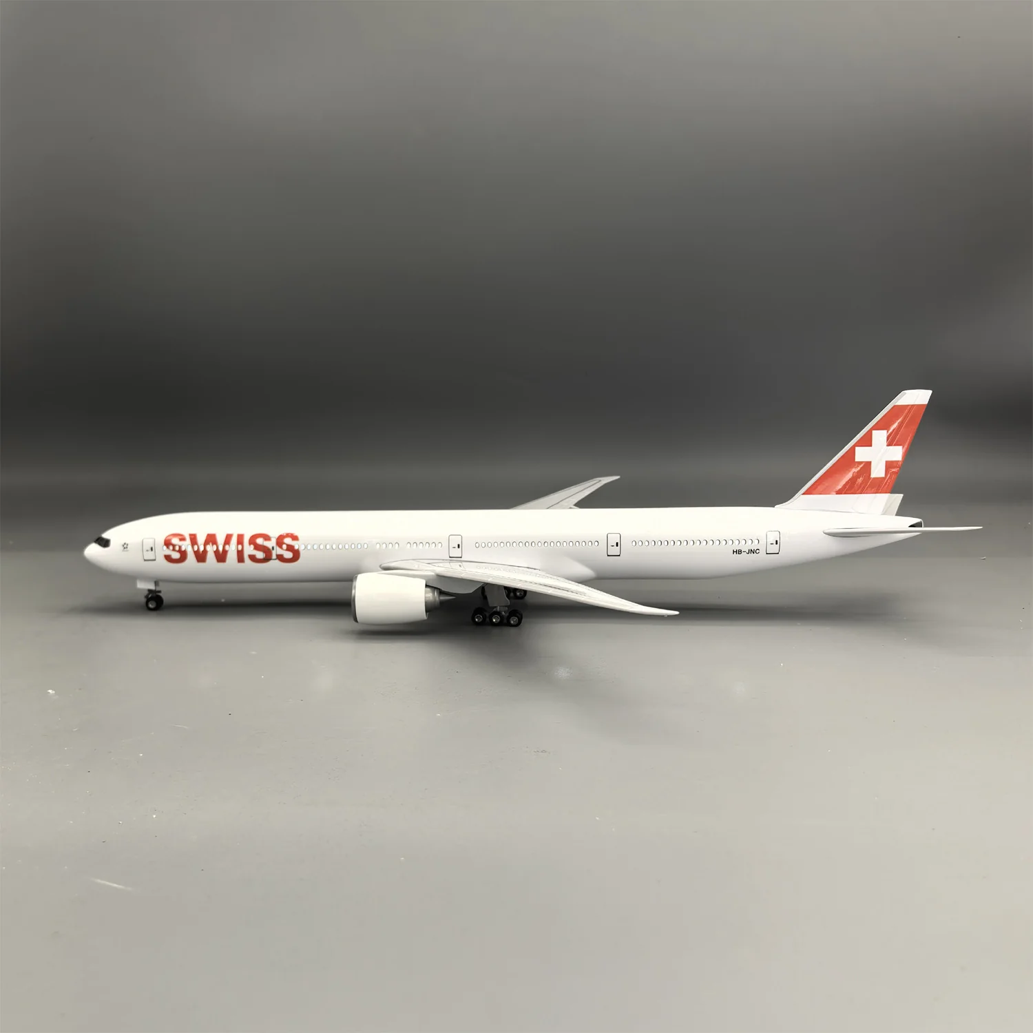 B777 SWISS - Scale 1/157 - 47CM - 18.5in - Airplane Model - Image 3