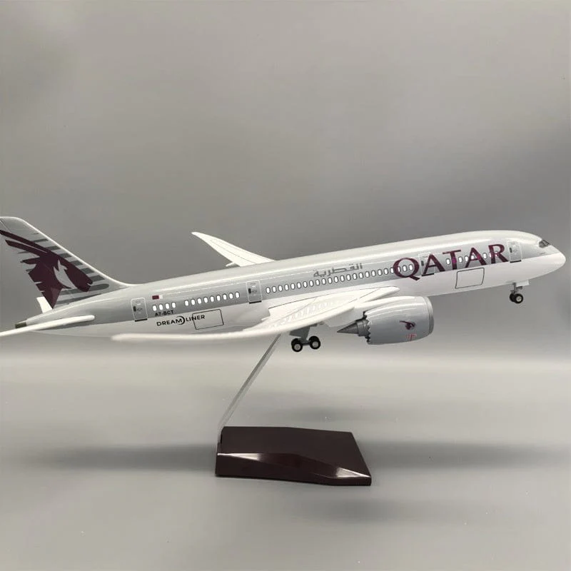 B787 Qatar - Scale 1/130 - 43cm - 16.9 in - Airplane Model - Image 3