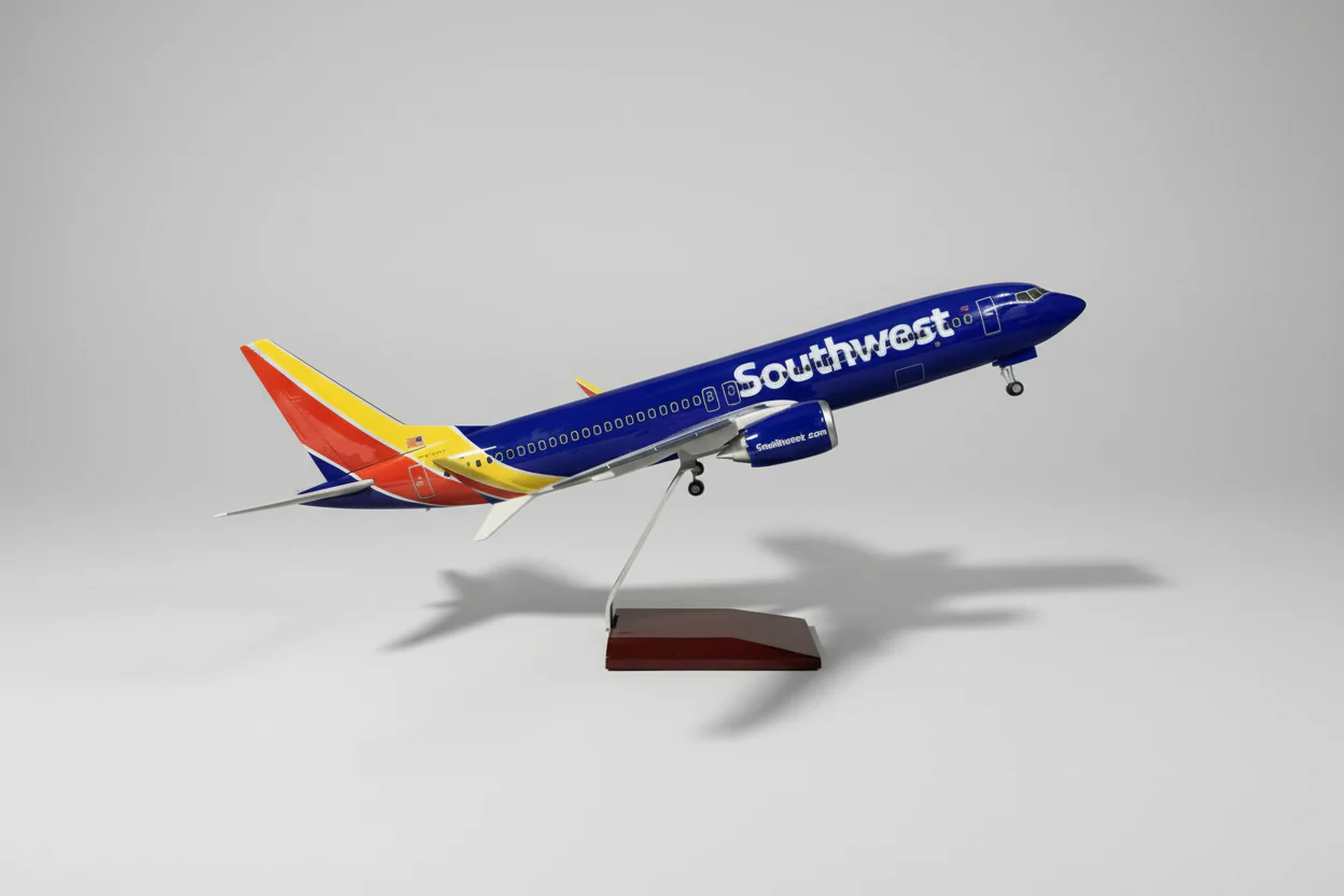 Boeing 737 MAX 8 Southwest 1:80 – 47 cm / 18.5 in – LED Lights (PRE ORDER) - Image 4