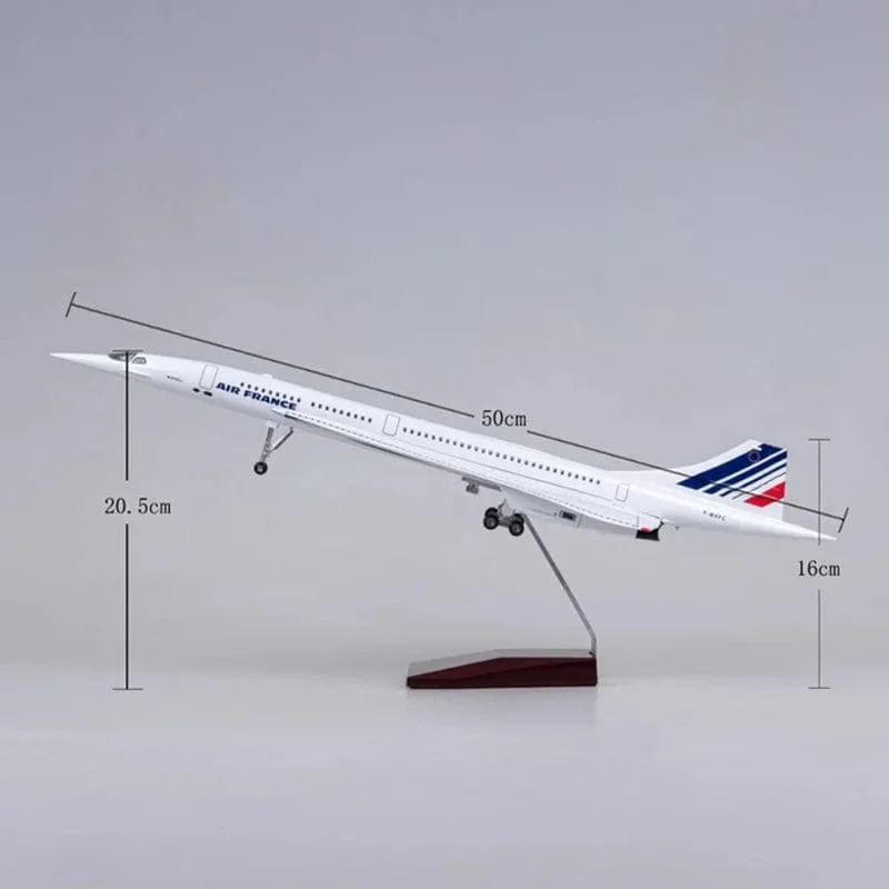 Concorde Air France - Scale 1/125 - 50CM - 19.68in - Airplane Model - Image 6