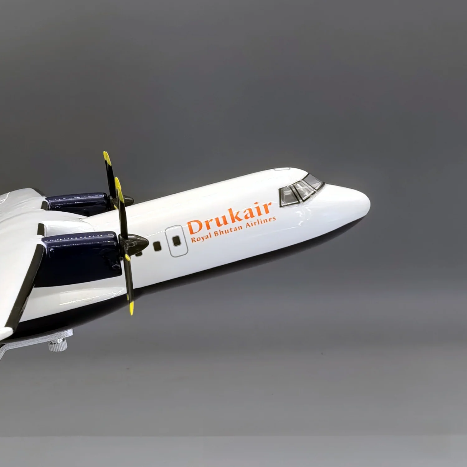Drukair ATR42-600 Aircraft Model 1:70 Scale - Premium Resin Display with Stand - 32cm/12.6" - Image 5