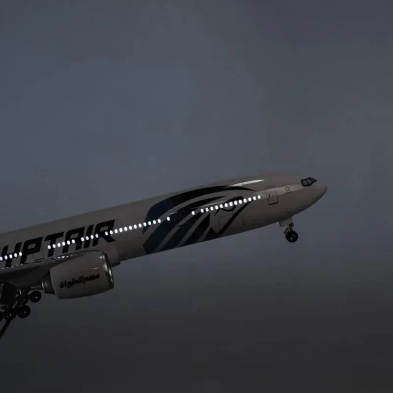 B777 Egypt - Scale 1/157 - 47cm - 18.5 in - Airplane Model - Image 3