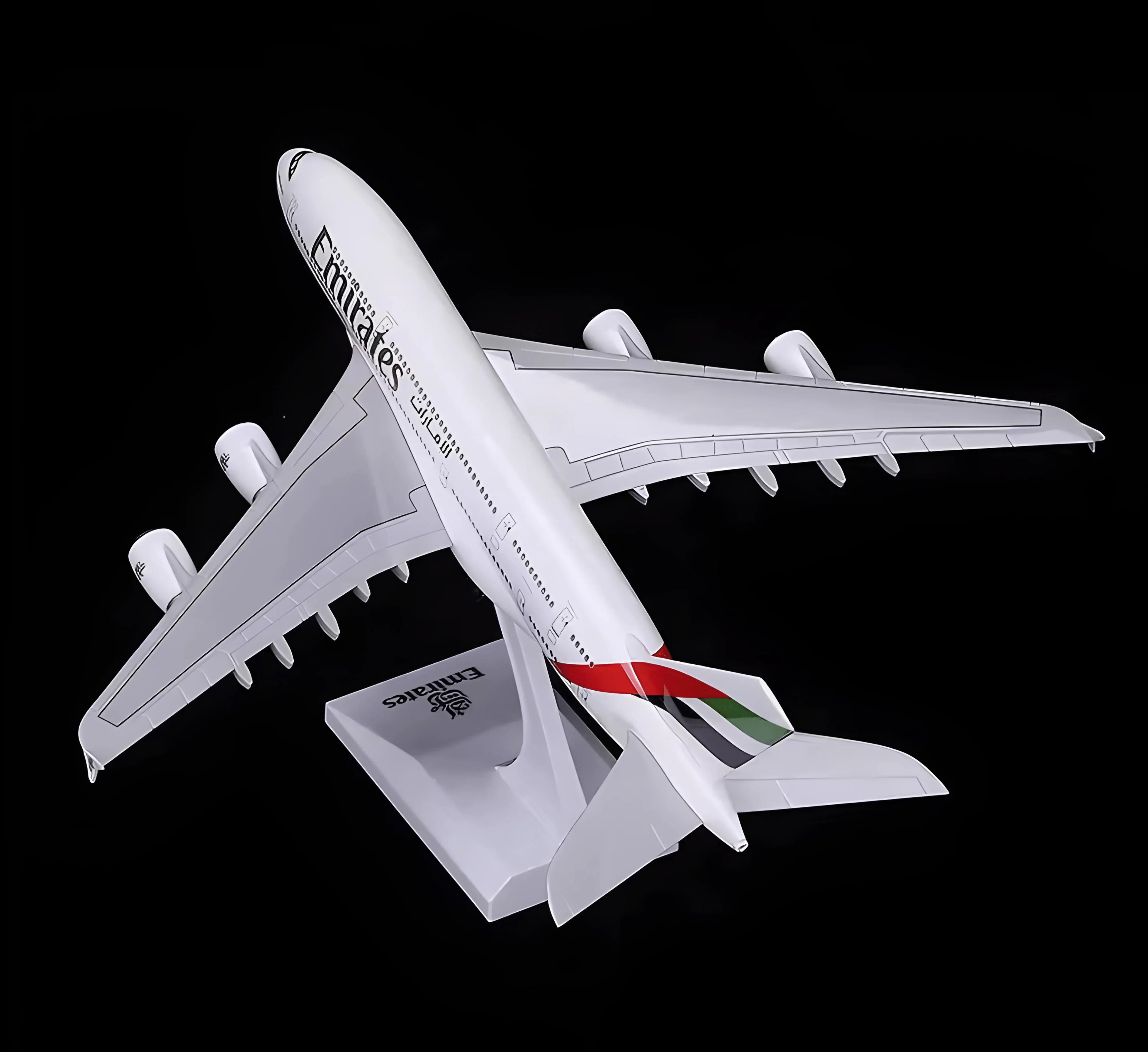 A380 Emirates - 30cm - 11.8in - LED & Sound - Airplane Model - Image 4