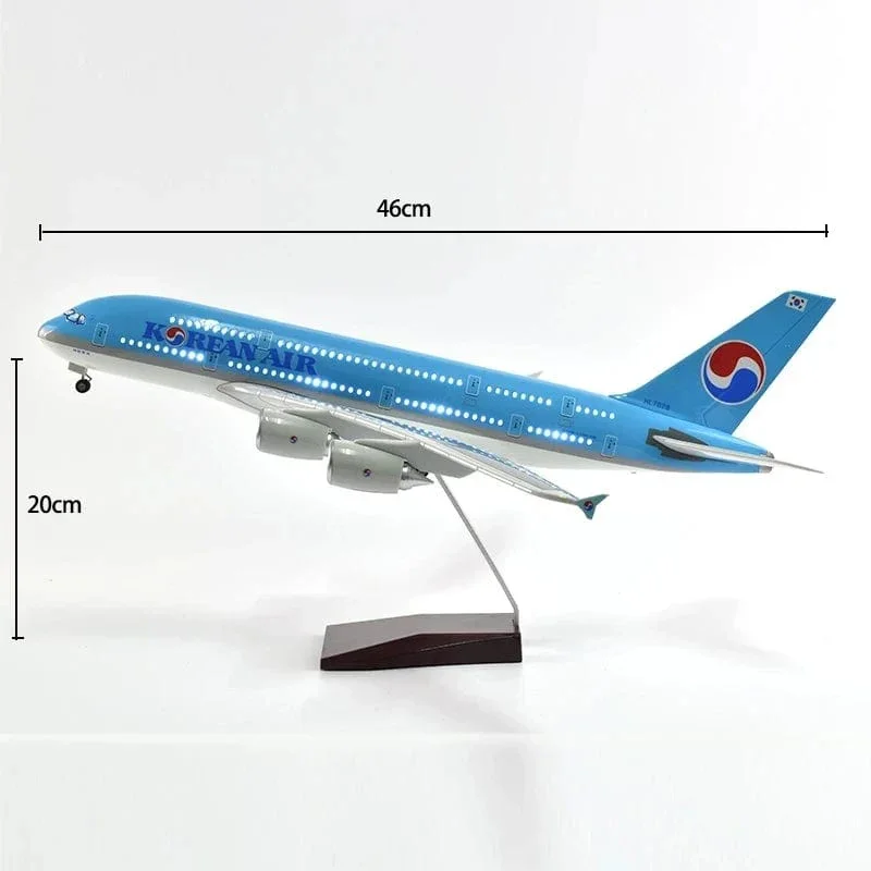 A380 KOREAN - Scale 1/160 - 46cm - 18.5 in - Airplane Model - Image 5