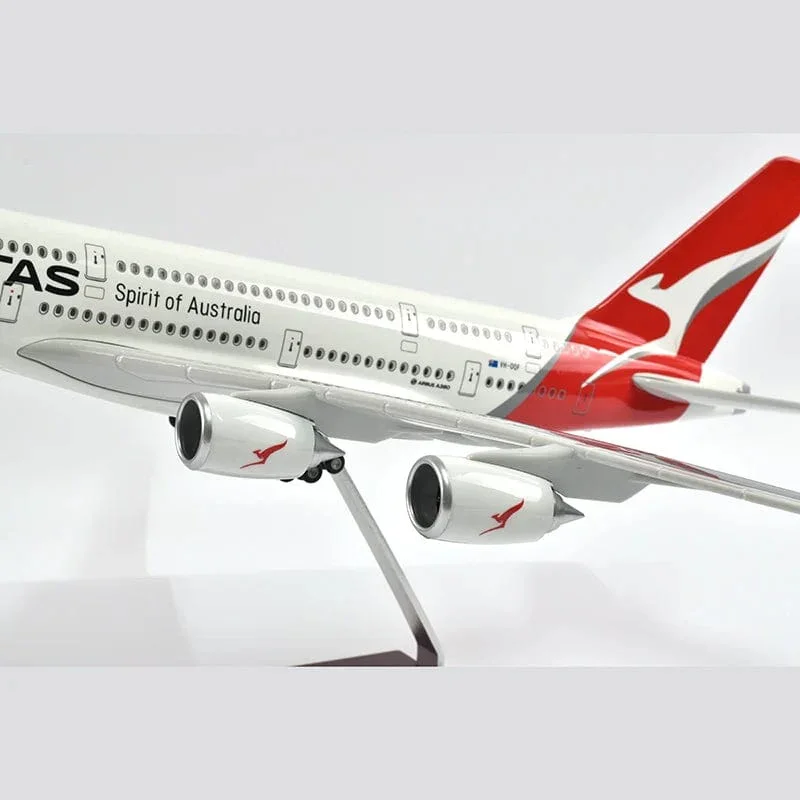 A380 Qantas Airline - Scale 1/160 - 47cm - 18.5 in - Airplane Model - Image 12