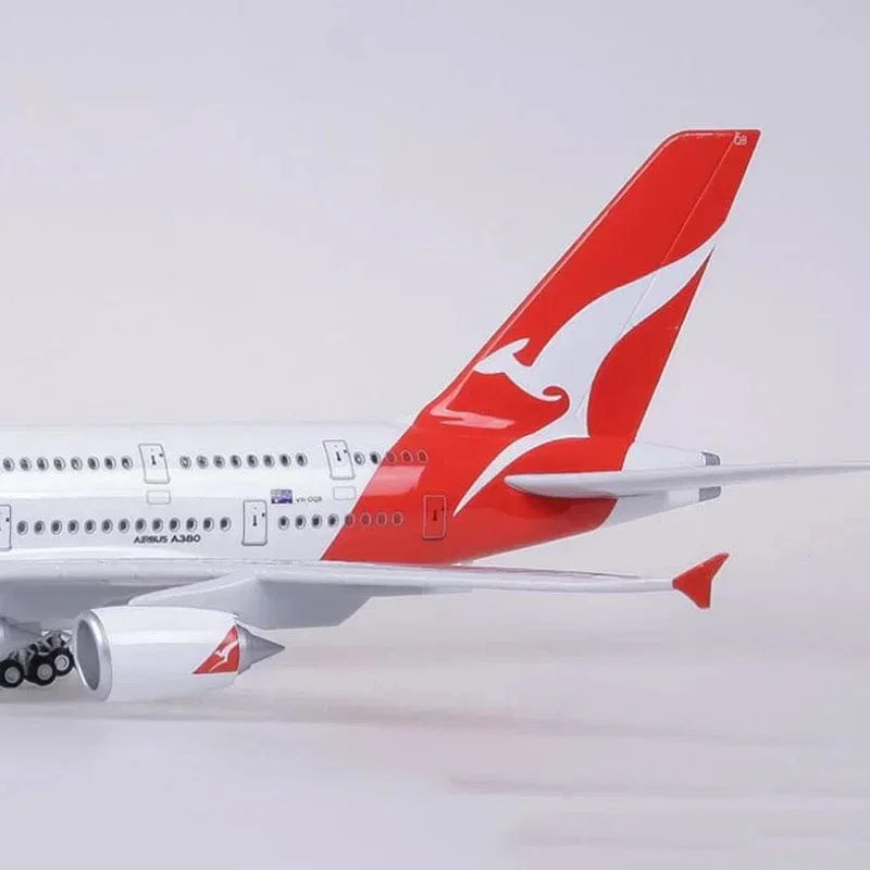 A380 Qantas Airline - Scale 1/160 - 47cm - 18.5 in - Airplane Model - Image 4