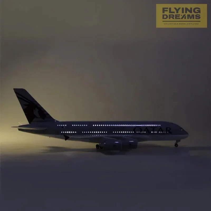 A380 Qatar - Scale 1/160 - 47cm - 18.5 in - Airplane Model - Image 6