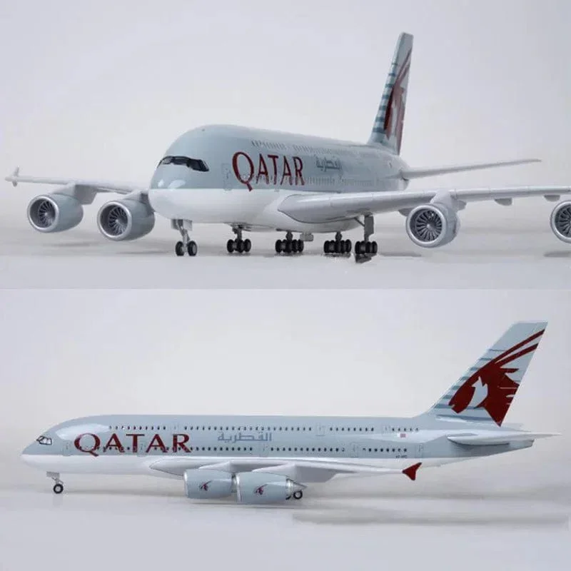 A380 Qatar - Scale 1/160 - 47cm - 18.5 in - Airplane Model - Image 7