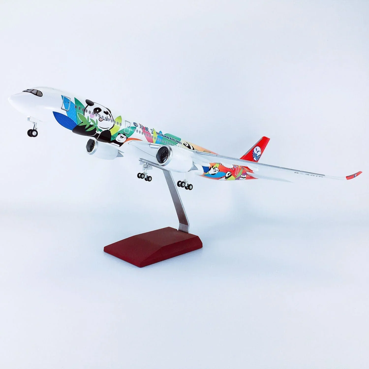 A350 Sichuan Panda  - Scale 1/142 - 47cm - 18.5in - LED Optional - Image 8
