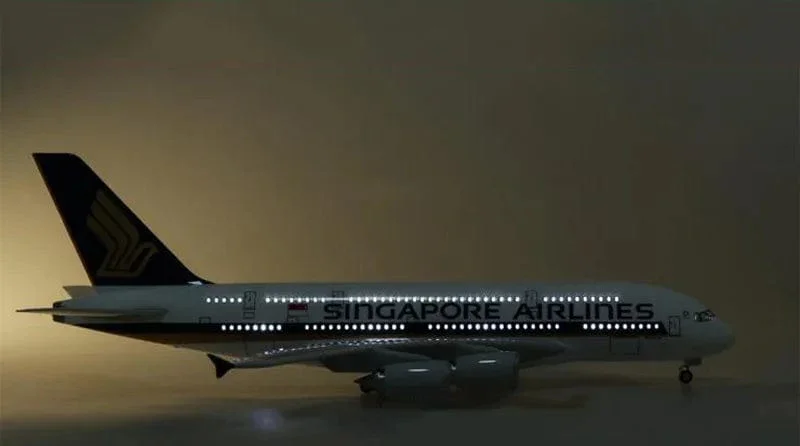 A380 Singapore - Scale 1/160 - 47cm - 18.5 in - Airplane Model - Image 6