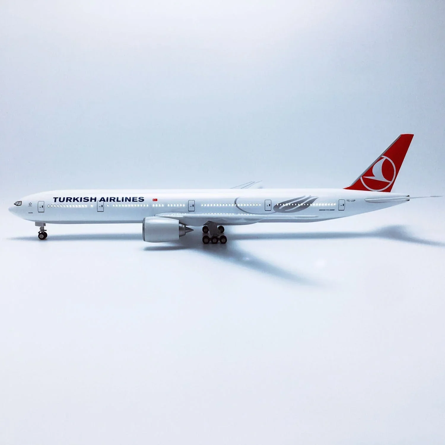 B777 Turkish - Scale 1/157 - 47cm - 18.5 in - Airplane Model - Image 3