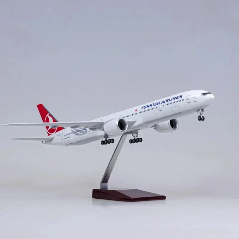 B777 Turkish - Scale 1/157 - 47cm - 18.5 in - Airplane Model - Image 4