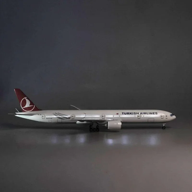 B777 Turkish - Scale 1/157 - 47cm - 18.5 in - Airplane Model - Image 5
