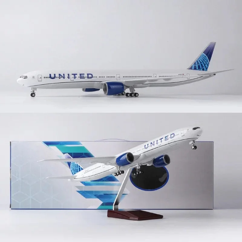 B777 United Airlines  - Scale 1/157 - 47cm - 18.5 in - Airplane Model - Image 10