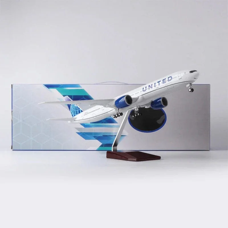 B777 United Airlines  - Scale 1/157 - 47cm - 18.5 in - Airplane Model - Image 12