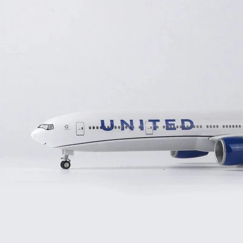 B777 United Airlines  - Scale 1/157 - 47cm - 18.5 in - Airplane Model - Image 7