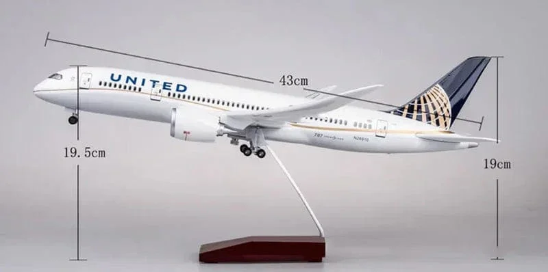B787-9 United Airlines – Scale 1:130 (43 cm / 16.9 in) - Image 9